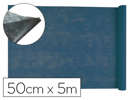 TEJIDO SIN TEJER LIDERPAPEL TERILENO 25 G/M2 ROLLO DE 5 MT AZUL MARINO