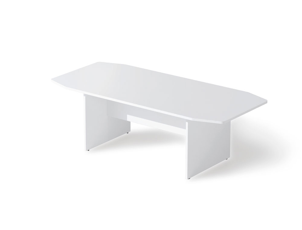 MESA DE REUNION ROCADA MEETING 3003AW04 ESTRUCTURA MADERA BLANCO TABLERO MADERA BLANCO 220X100X72 CM