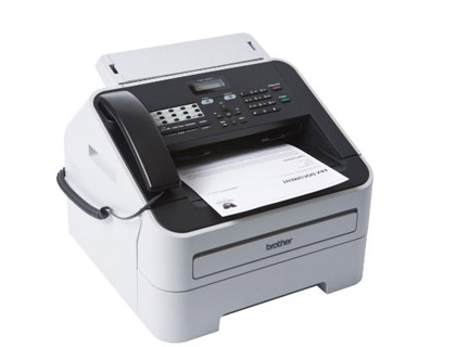 FAX BROTHER 2845 LASER MONOCROMO 20 PPM BANDEJA 250 HOJAS 16 MB DE MEMORIA 33600 BPS CON AURICULAR TELEFONICO