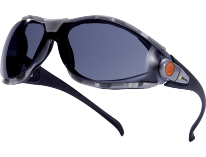 GAFAS DELTAPLUS DE PROTECCION AJUSTABLE PACAYA SMOKE POLICARBONATO AHUMADO