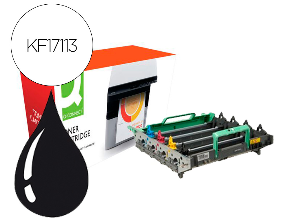 TONER COMPATIBLE Q-CONNECT BROTHER DR130 HL-4040 / 4050 / 4070 TAMBOR 17000 PAGINAS