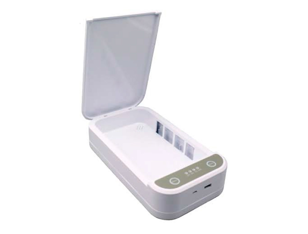 ESTERILIZADOR SOBREMESA INNOVA PARA MOVILES RELOJES LLAVES MOVILES RELOJES LLAVES MEDIDAS 178X103X30MM
