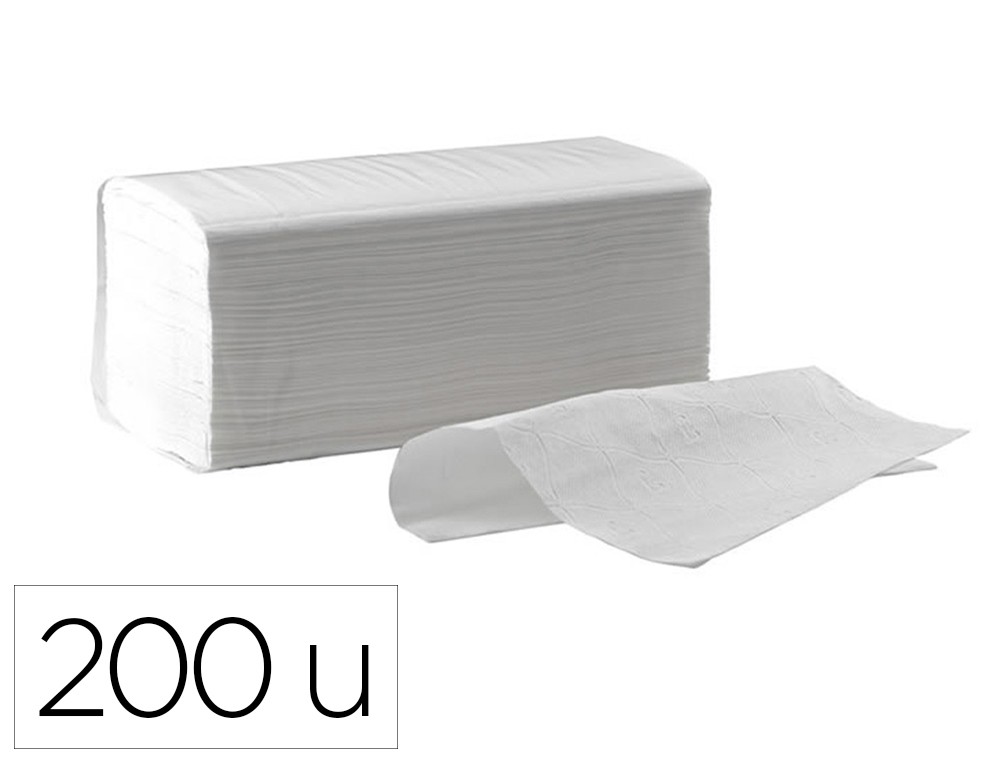 TOALLA DE PAPEL SECAMANOS DAHI Z CELULOSA 2 CAPAS CAJA CON 20 PAQUETE DE 200 UNIDADES