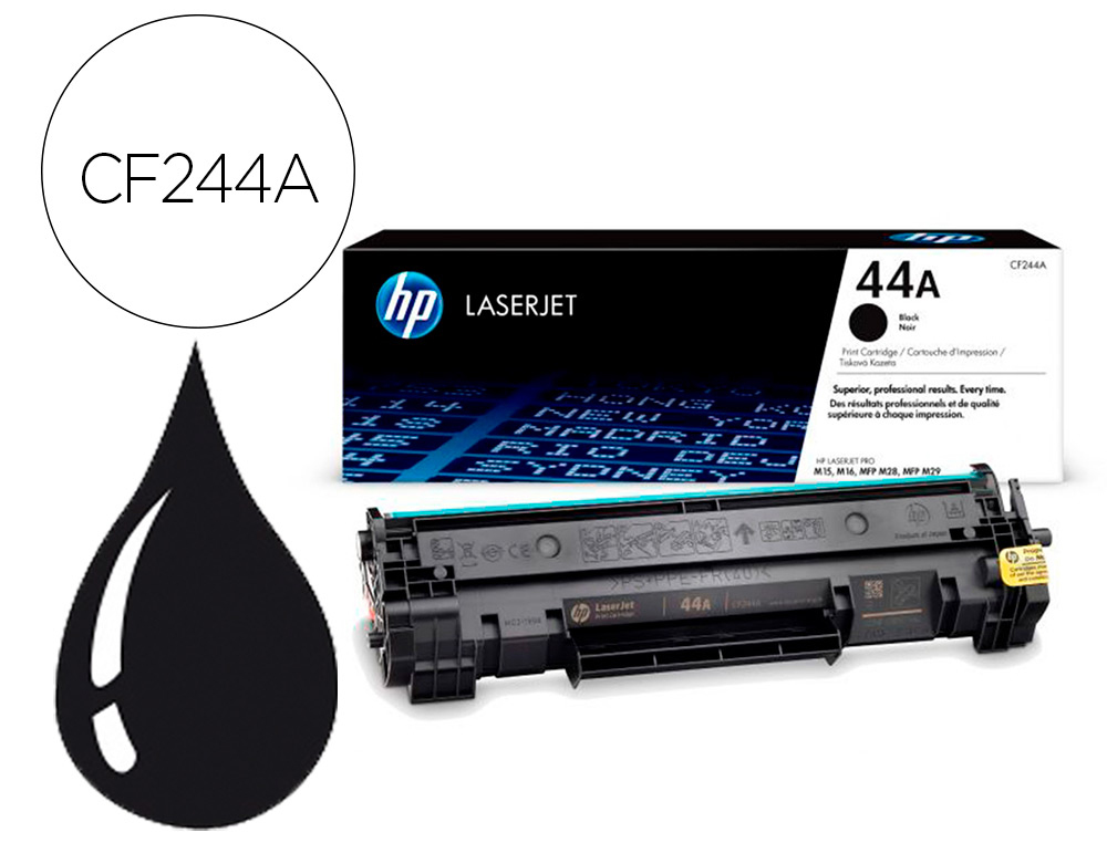 TONER HP 44A LASERJET PRO M15A /M15W/MFP M28A/28W NEGRO 1000 PAGINAS