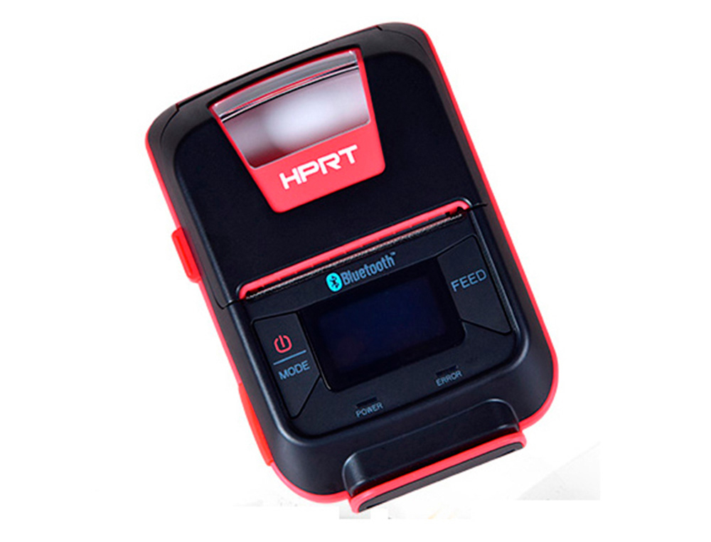 IMPRESORA DE ETIQUETAS HPRT HM-200 PORTATIL TERMICA VISOR OLED ANCHO DE PAPEL 58 MM BATERIA ION DE LITIO
