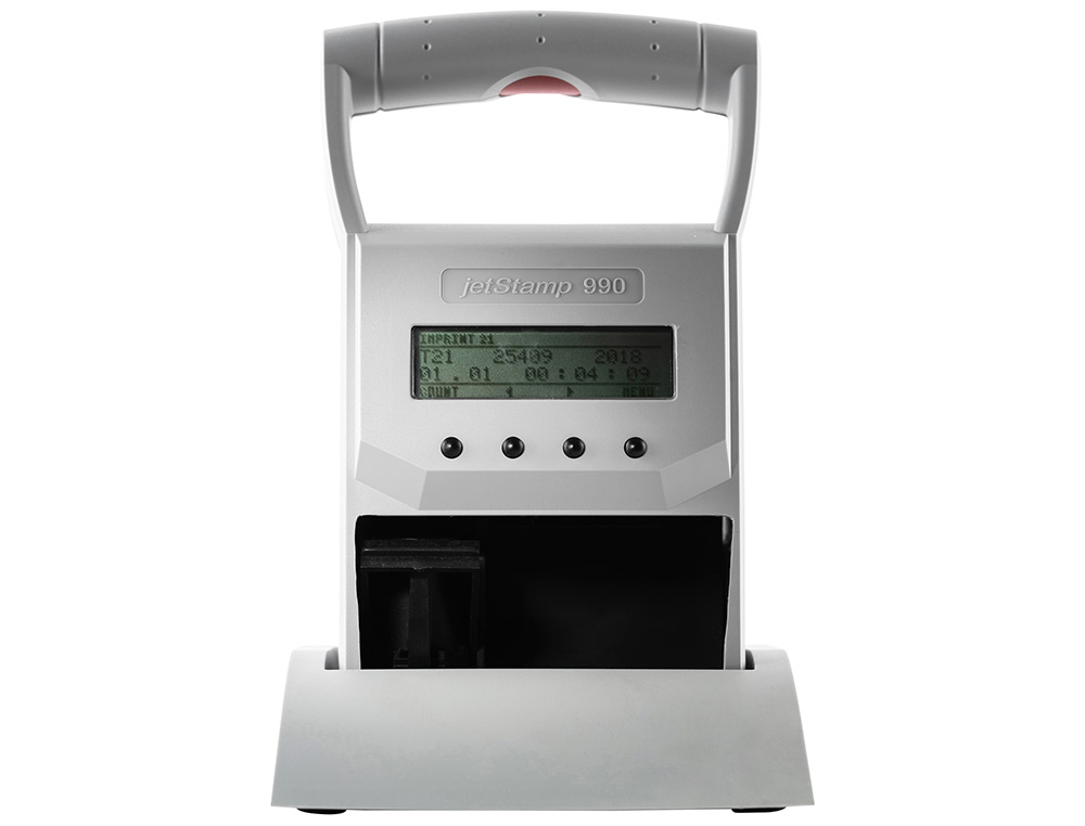 IMPRESORA CODIFICADORA REINER PORTATIL INKJET PARA TEXTOS CODIGOS DE BARRAS LOGOS AREA IMPRESION 42X3,2 MM