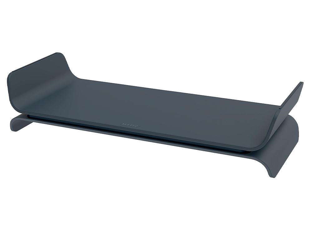 SOPORTE PARA MONITOR LEITZ ERGO ALTURA REGULABLE DOS POSICIONES GRIS OSCURO 209X112X438 MM