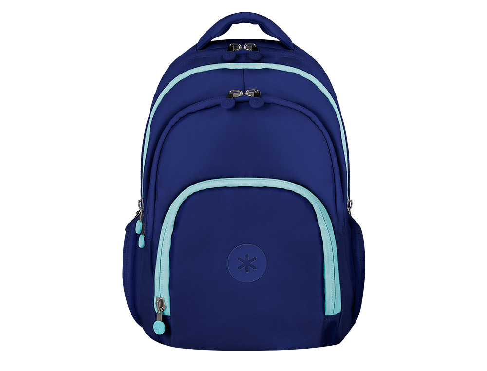MOCHILA ANTARTIK FUSION FLEX MULTIBOLSILLO AZUL MARINO 19L 450X180X300 MM