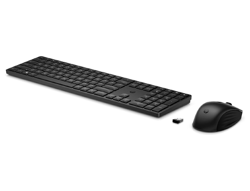 SET TECLADO + RATON INALAMBRICO HP COMBO 655 COLOR NEGRO