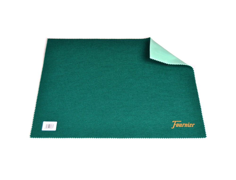 TAPETE DE MESA FOURNIER SIN GOMA COLOR VERDE 50X50X0,2 CM