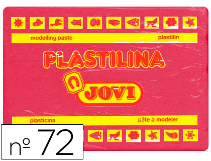 PLASTILINA JOVI 72 RUBI UNIDAD TAMAO GRANDE