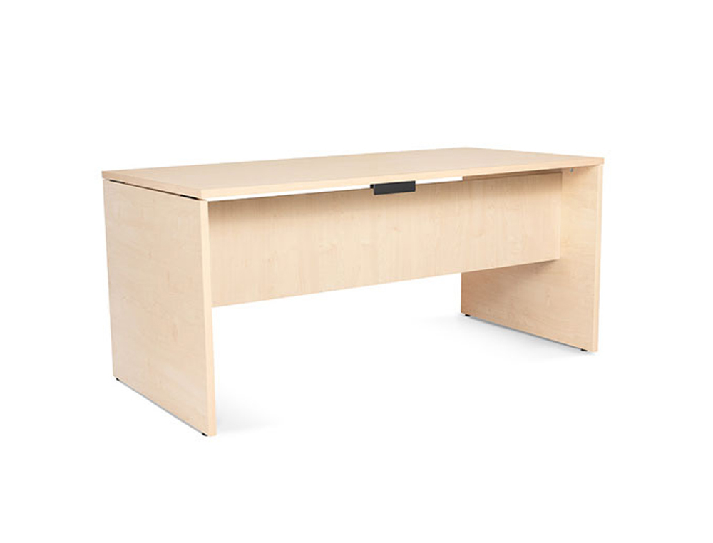 MESA OFICINA ROCADA SERIE WORK 160X80 ACABADO AA01 HAYA/HAYA