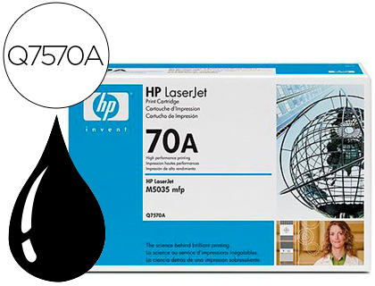 TONER HP LASERJET MFP N5025/ M5035 NEGRO -15.000PAG.- 70A
