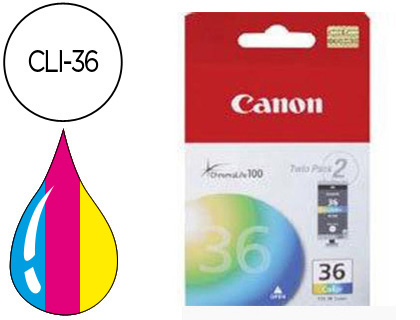 INK-JET CANON CLI-36 TRICOLOR PIXMA MINI 260 IP100