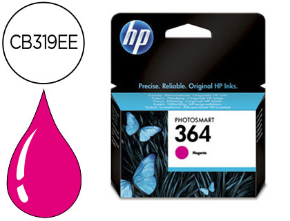 INK-JET HP 364 MAGENTA PHOTOSMART PREMIUM -C309A/ SERIES C5300 /C6300/ B8500/D5400 -300PAG