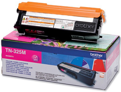 TONER BROTHER TN-325M MAGENTA -3,500PAG- HL-4140CN HL-4150CDN HL-4570CDW DCP-9055CDN DCP-9270CDW