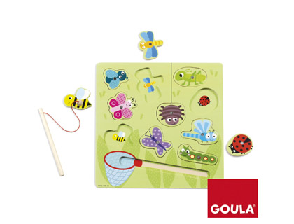 PUZLE GOULA BICHOS MAGNETICO 10 PIEZAS