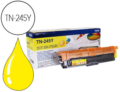 TONER BROTHER TN-245Y 2200 PAG HL3140CW/3150CDW/3170CDW DCP9020CDW/MFC9140CDN 9330CDW/9340CDW AMARILLO