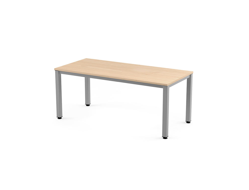 MESA DE OFICINA ROCADA EXECUTIVE 2003AD01 ALUMINIO /HAYA 180X80 CM