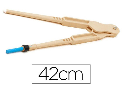 COMPAS PARA ENCERADO FAIBO DE PLASTICO IMITACION MADERA 42 CM