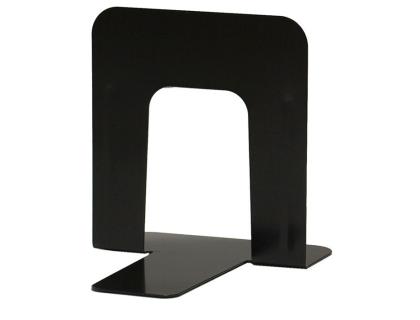 APOYALIBROS METALICO OFFICE BOX ALTURA 127 MM NEGRO JUEGO DE 2 UNIDADES
