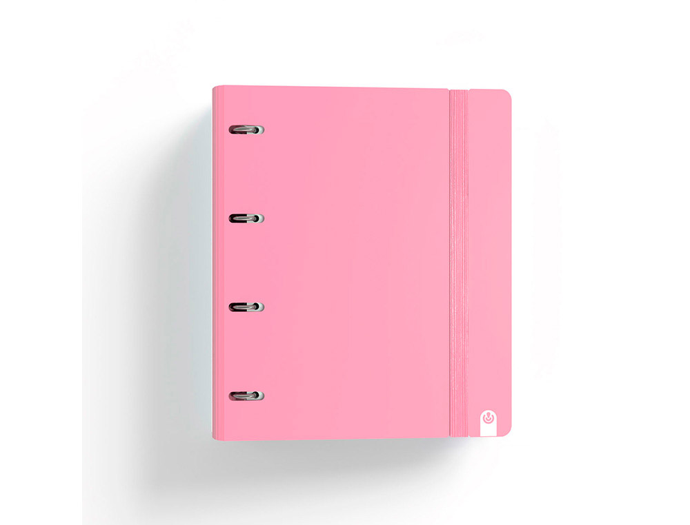 CARPETA CARPEBLOCK CARCHIVO DIN A4 FOAM CON RECAMBIO BONUS 360 STYLE COLOR ROSA