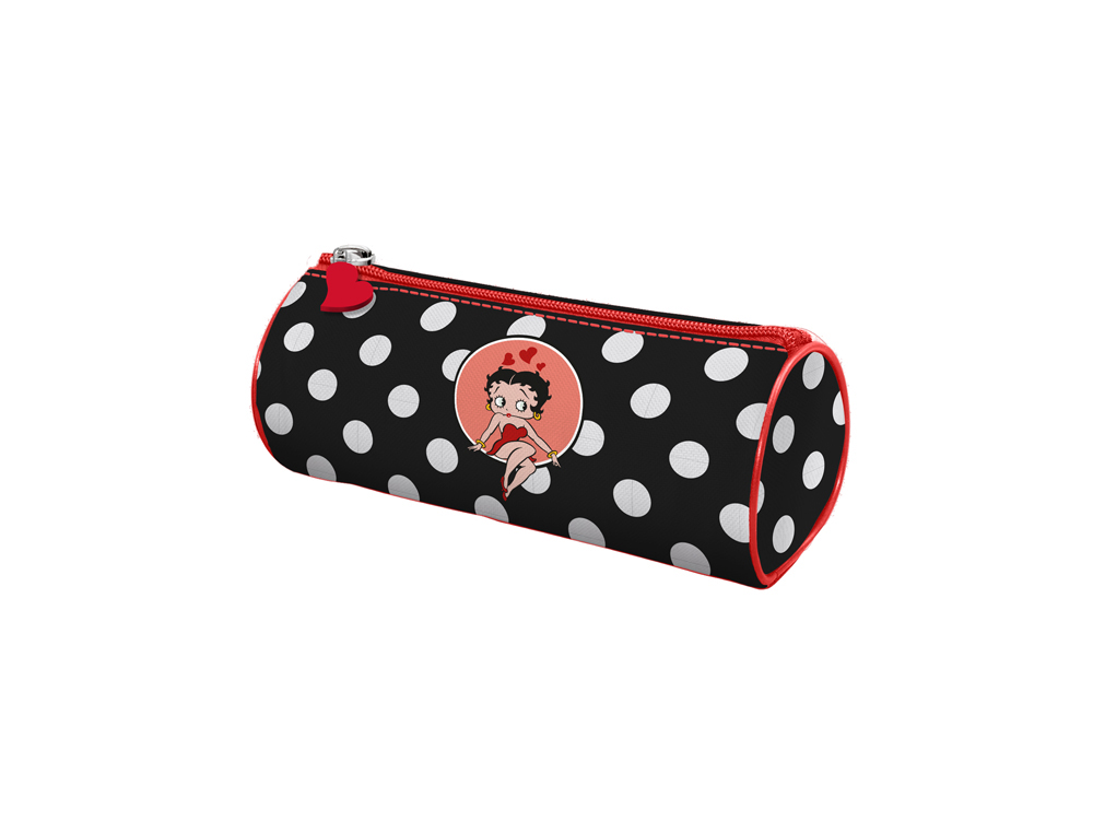 BOLSO ESCOLAR DOHE PORTATODO REDONDO BETTY BOOP 220X75 MM