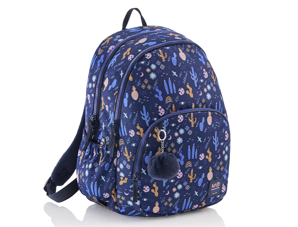 MOCHILA MIQUELRIUS OSLO RECICLADA TRIPLE DESERT ADAPTABLE A CARRO 410X280X165 MM