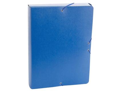 CARPETA PROYECTOS FABRISA FOLIO LOMO 50 MM CARTON GOFRADO AZUL