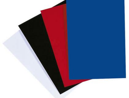 TAPA DE ENCUADERNACION IBICO POLYCOVER POLIPROPILENO 300 MC NEGRO PAQUETE DE 100 UNIDADES