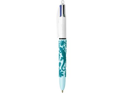 BOLIGRAFO BIC CUATRO COLORES VELVET PUNTA DE 1 MM