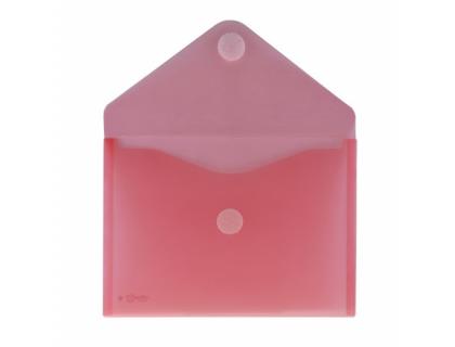 CARPETA OFFICE BOX DOSSIER V-LOCK BROCHE POLIPROPILENO DIN A5 ROJO
