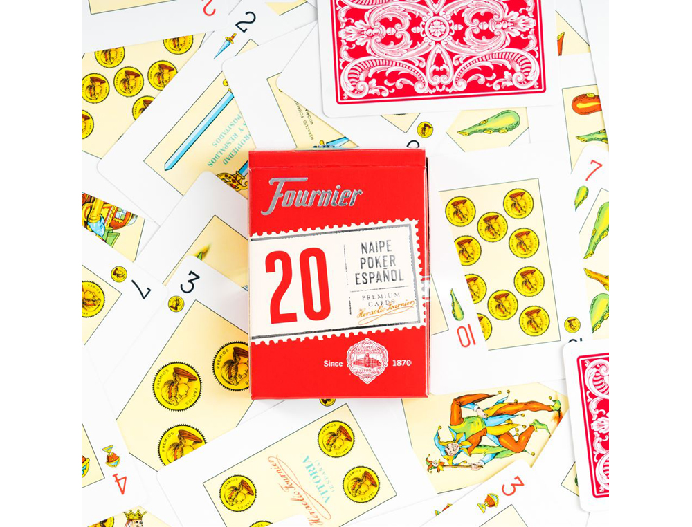 BARAJA FOURNIER POKER ESPAÑOL Nº20 54 CARTAS