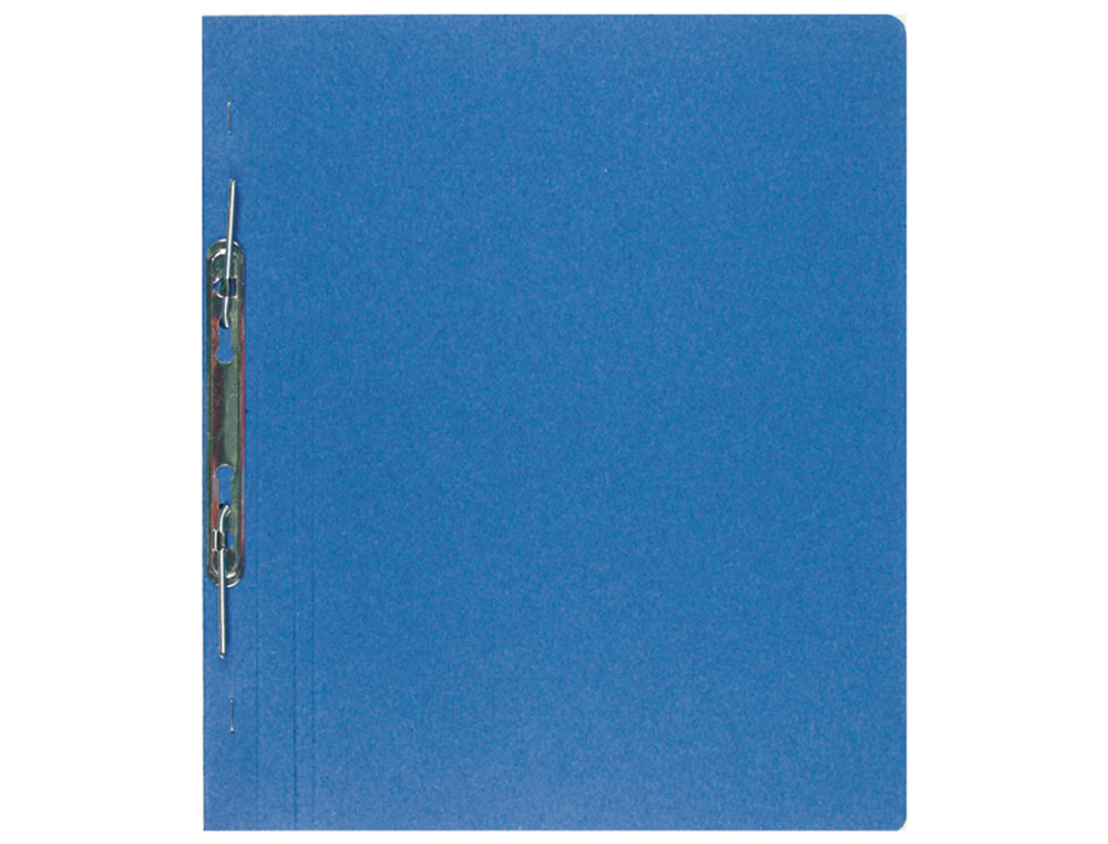CARPETA GUSANILLO LIDERPAPEL FOLIO CARTON AZUL