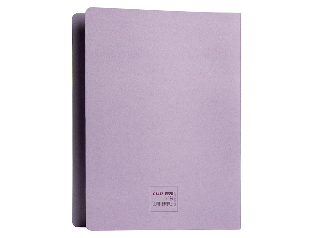 CARPETA GUSANILLO LIDERPAPEL FOLIO CARTON AZUL