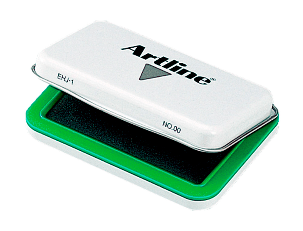 TAMPON ARTLINE Nº00 VERDE 40X63 MM