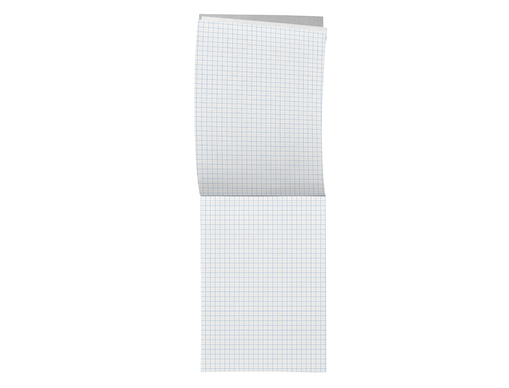 BLOC NOTAS LIDERPAPEL CUADRO 4MM A6 80 HOJAS 60G/M2 PERFORADO