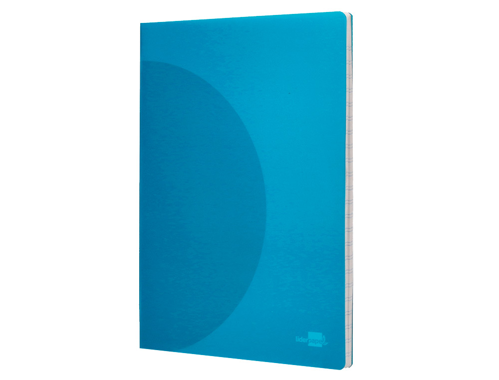 LIBRETA LIDERPAPEL 360 TAPA DE PLASTICO A4 48 HOJAS 90G/M2 PAUTA 5 2,5MM CON MARGEN COLORES SURTIDOS