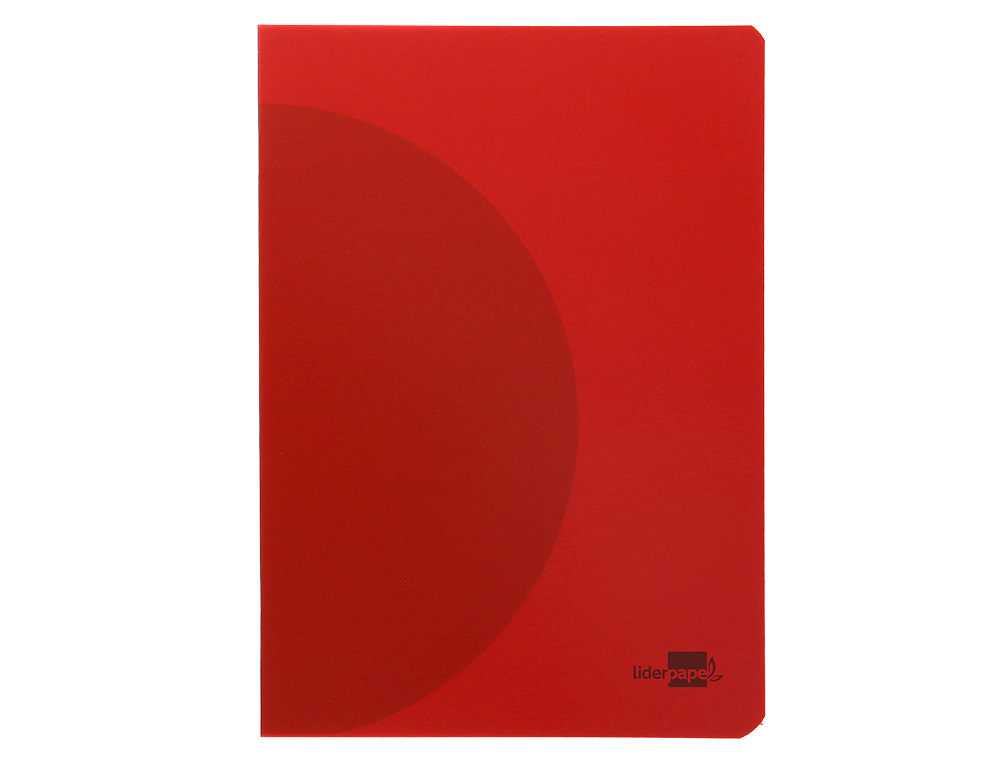 LIBRETA LIDERPAPEL 360 TAPA DE PLASTICO A5 48 HOJAS 90G/M2 LISA SIN MARGEN COLORES SURTIDOS