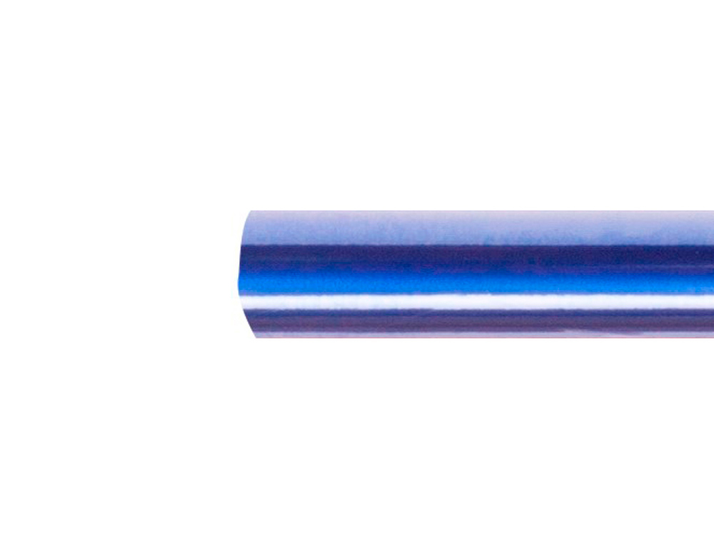 PAPEL METALIZADO AZUL ROLLO CONTINUO DE 0,5 X 10 MT