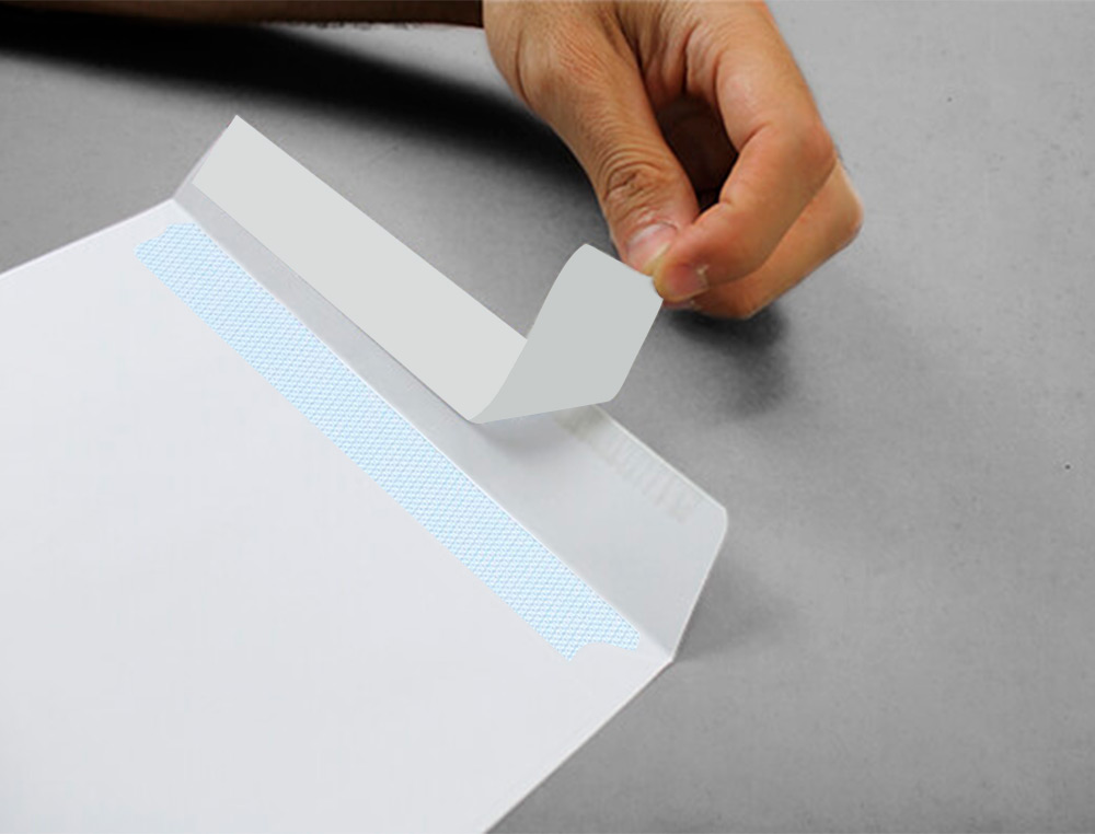 SOBRE LIDERPAPEL BOLSA BLANCO 310X410 MM SOLAPA TIRA DE SILICONA PAPEL OFFSET 100 GR CAJA DE 250 UNIDADES