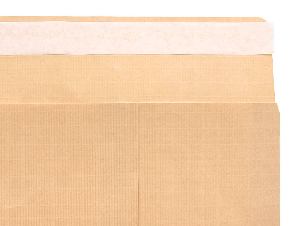 SOBRE LIDERPAPEL BOLSA FUELLE KRAFT ARMADO 280X365X50MM SOLAPA TIRA DE SILICONA PAPEL 155 GR CAJA DE 50 UNIDADES