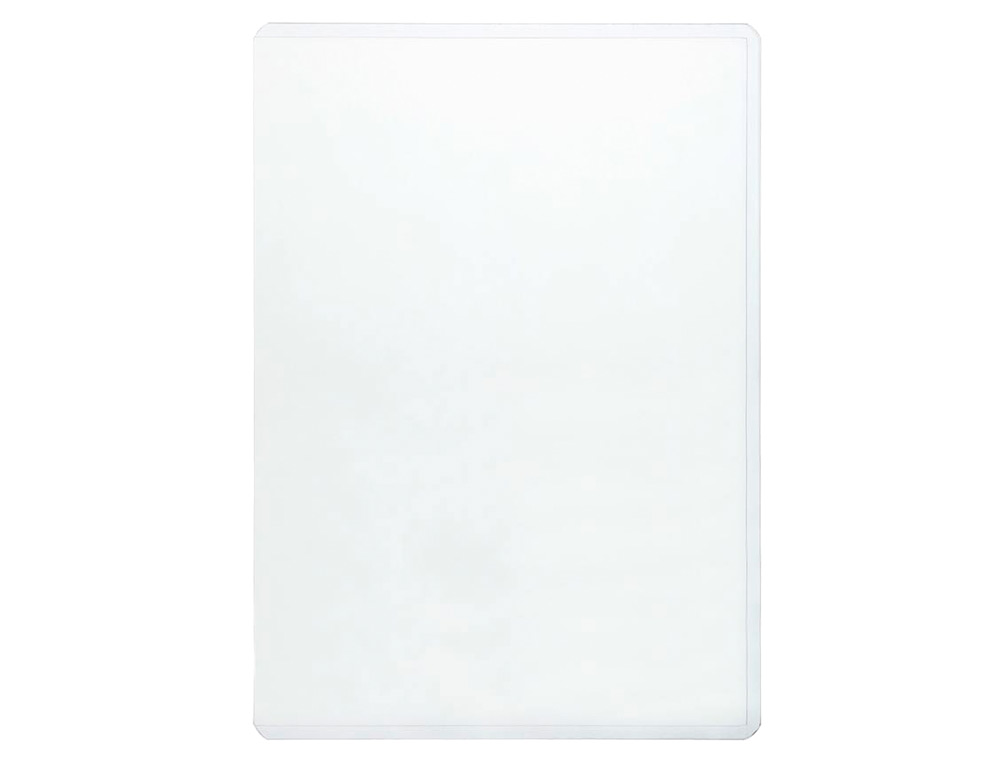 FUNDA PORTADOCUMENTO Q-CONNECT FOLIO 140 MICRAS PVC TRANSPARENTE 230X330MM