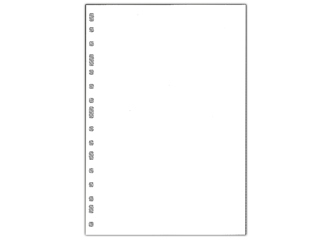 RECAMBIO MULTIFIN 3002 CUARTO NATURAL LISO BLANCO