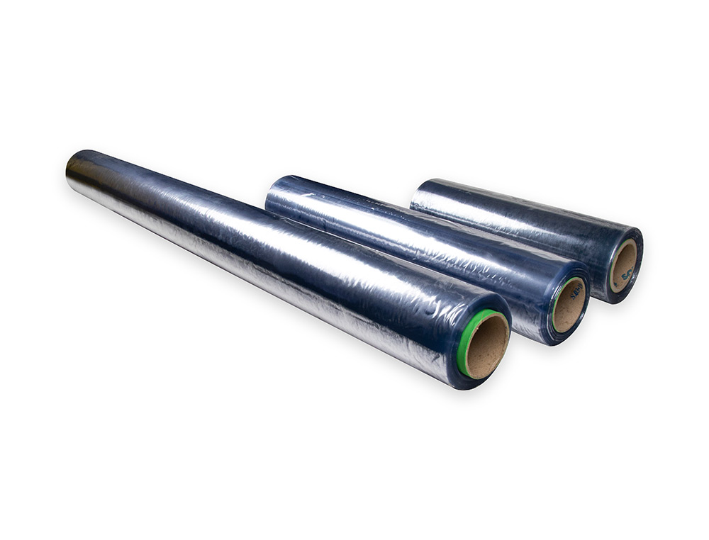 ROLLO PLASTICO FORRALIBROS 0,45X100 MT 70 MC