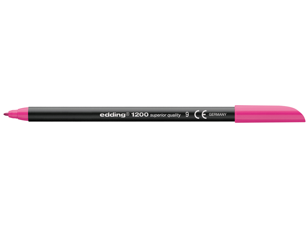 ROTULADOR EDDING PUNTA FIBRA 1200 ROSA N.9 PUNTA REDONDA 0.5 MM