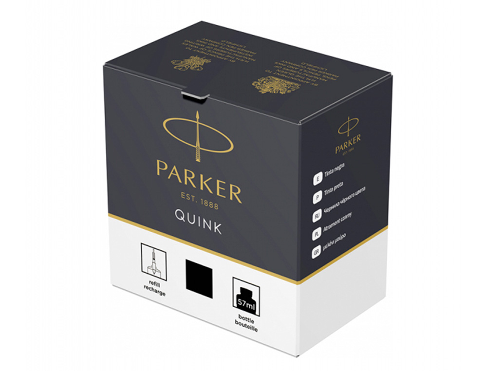 TINTA ESTILOGRAFICA PARKER NEGRA BOTE 57 ML