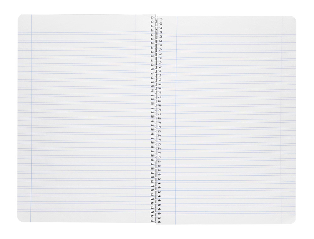 CUADERNO ESPIRAL LIDERPAPEL FOLIO SMART TAPA BLANDA 80H 60GR PAUTA 3,5MM CON MARGEN COLORES SURTIDOS