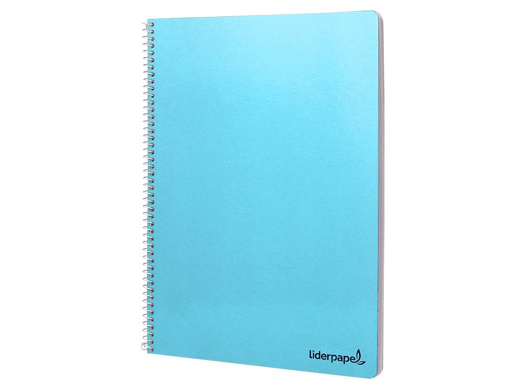 CUADERNO ESPIRAL LIDERPAPEL FOLIO SMART TAPA BLANDA 80H 60GR PAUTA 2,5MM CON MARGEN COLORES SURTIDOS