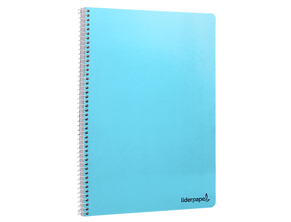 CUADERNO ESPIRAL LIDERPAPEL FOLIO SMART TAPA BLANDA 80H 60GR PAUTA 2,5MM CON MARGEN COLORES SURTIDOS